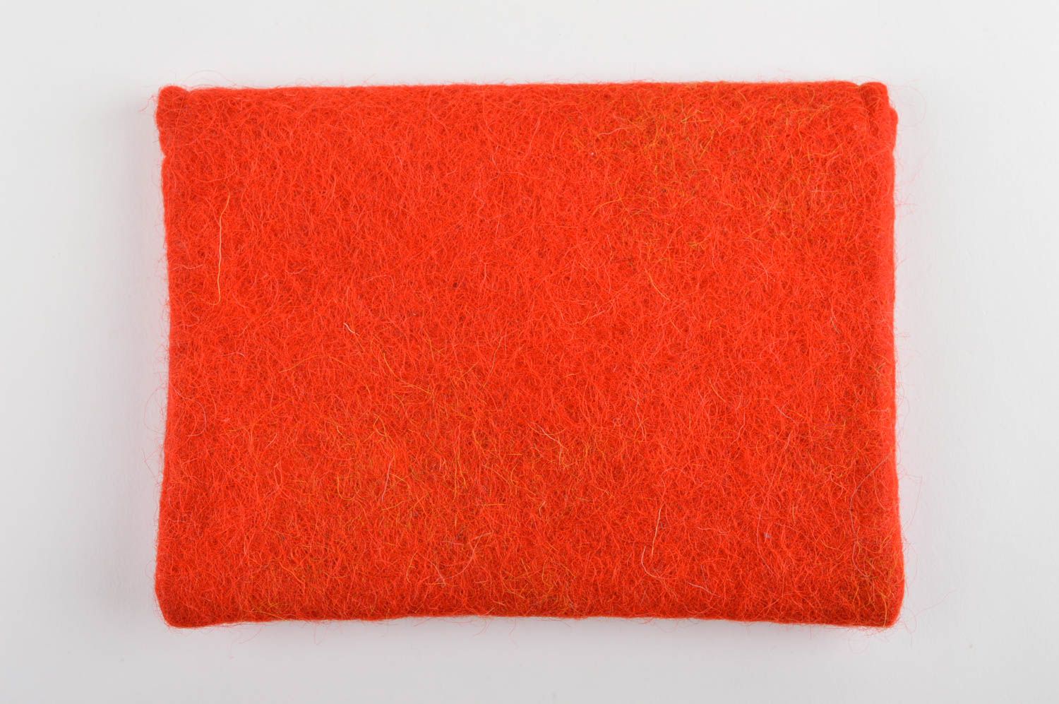 Bolso de mano hecho a mano de lana rojo accesorio de moda regalo para mujer foto 4