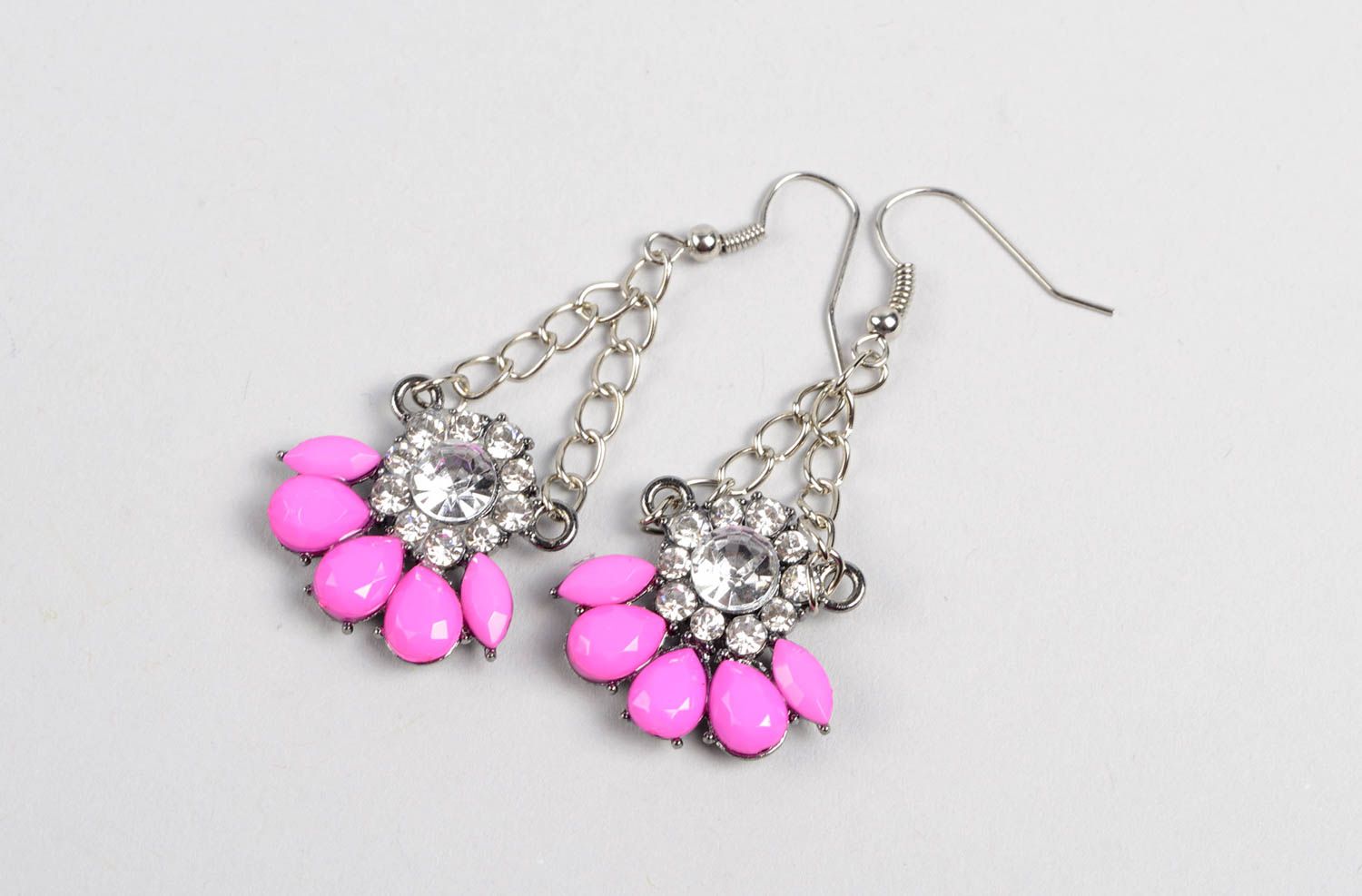 Dangling earrings handmade jewellery fashion earrings designer accessories photo 4