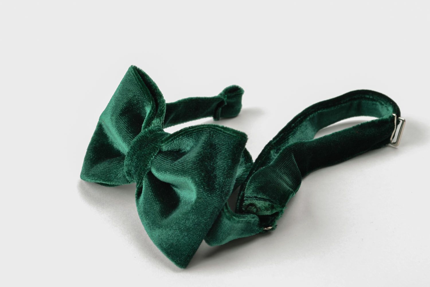 Сorbata de moño verde foto 3