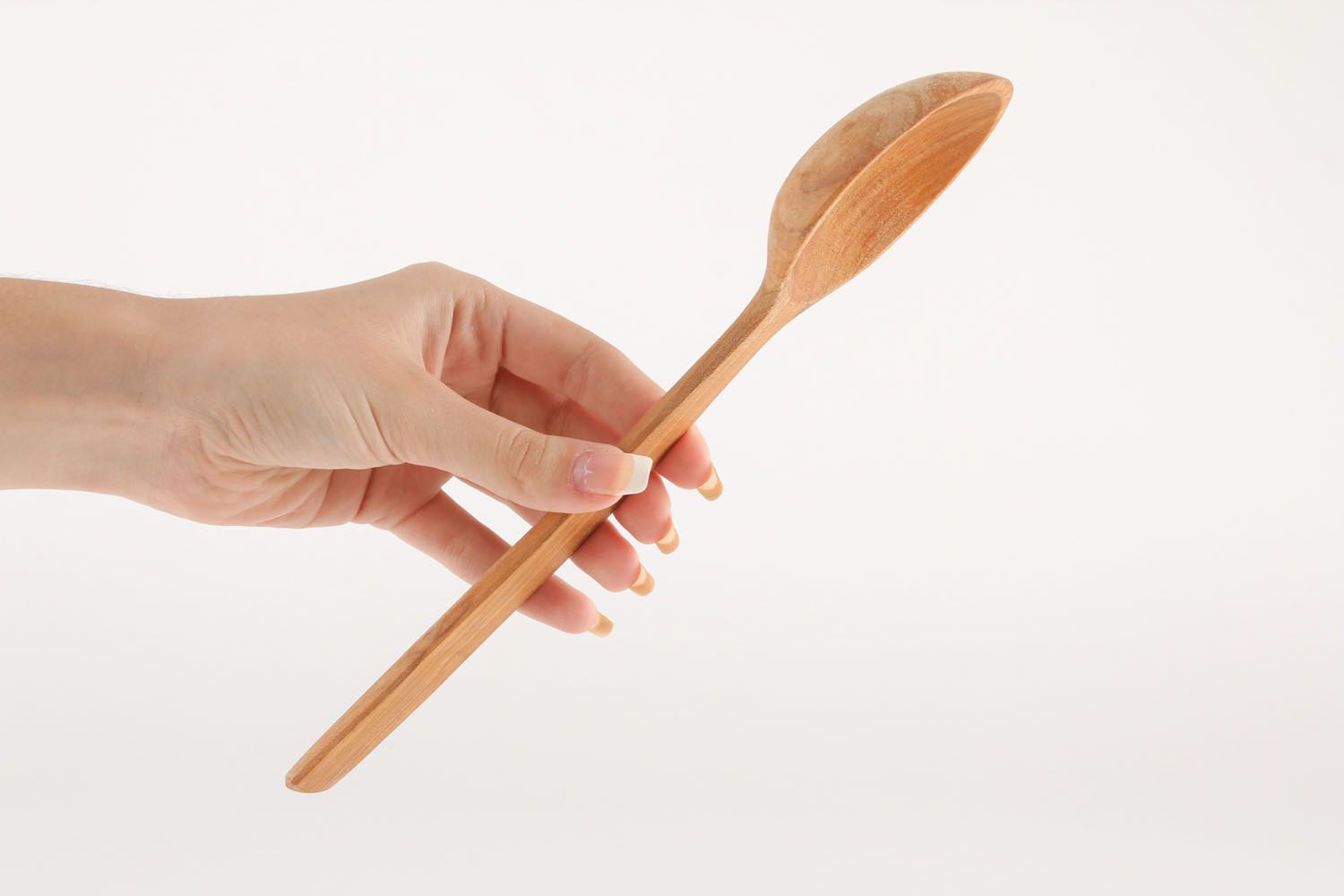 Homemade wooden spoon photo 4
