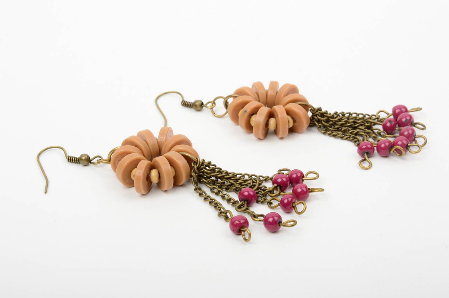 Handmade earrings designer jewelry unusual earrings for girls gift ideas photo 4