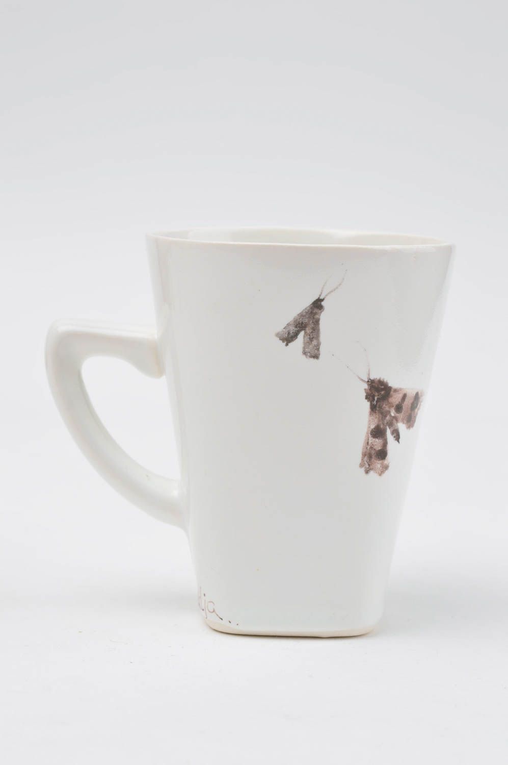 Кружка для кофе ручной работы кружка в подарок красивая кружка чашка чайная фото 4
