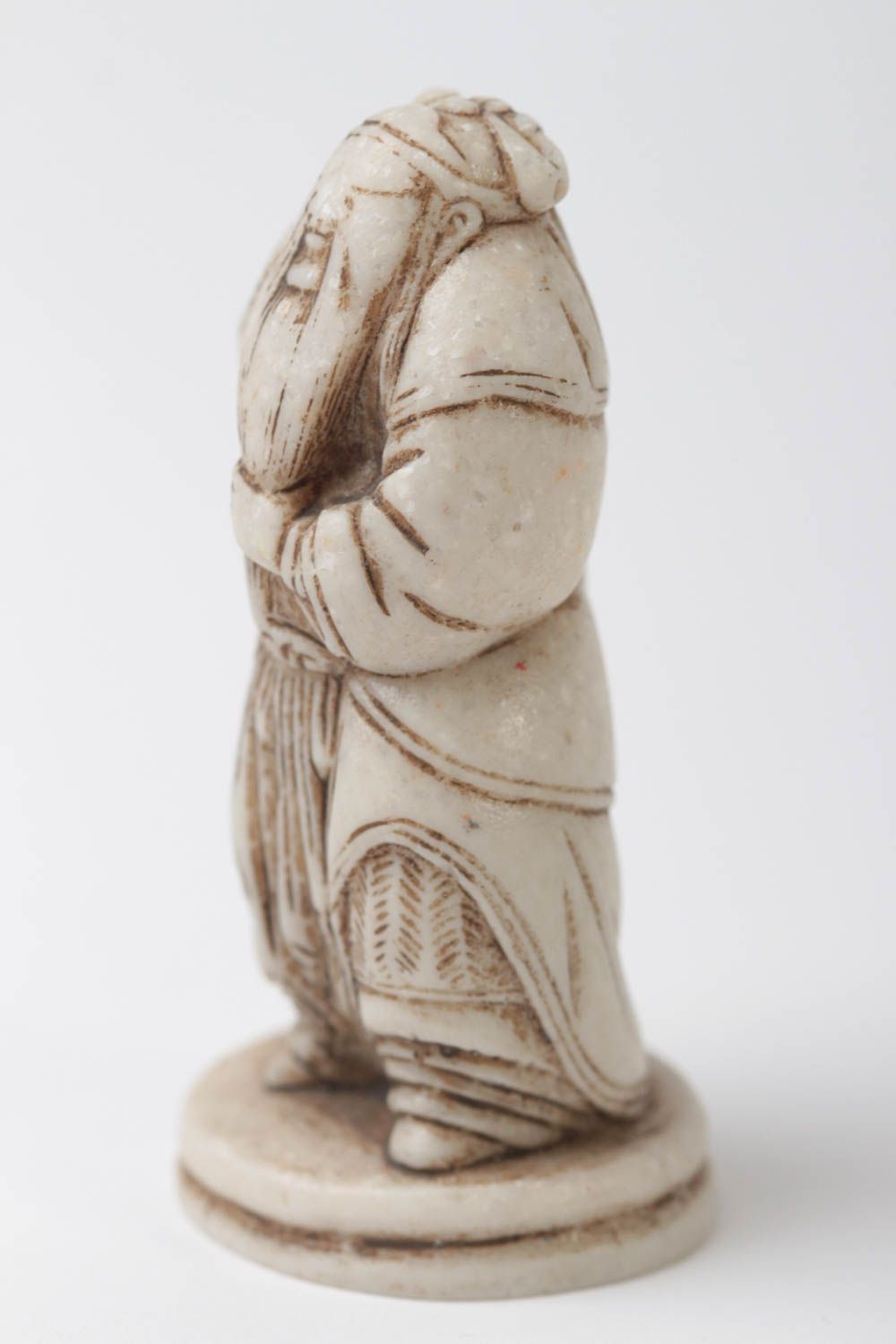 Figurine décorative fait main Petite statue Déco maison Général Guan Yu photo 3