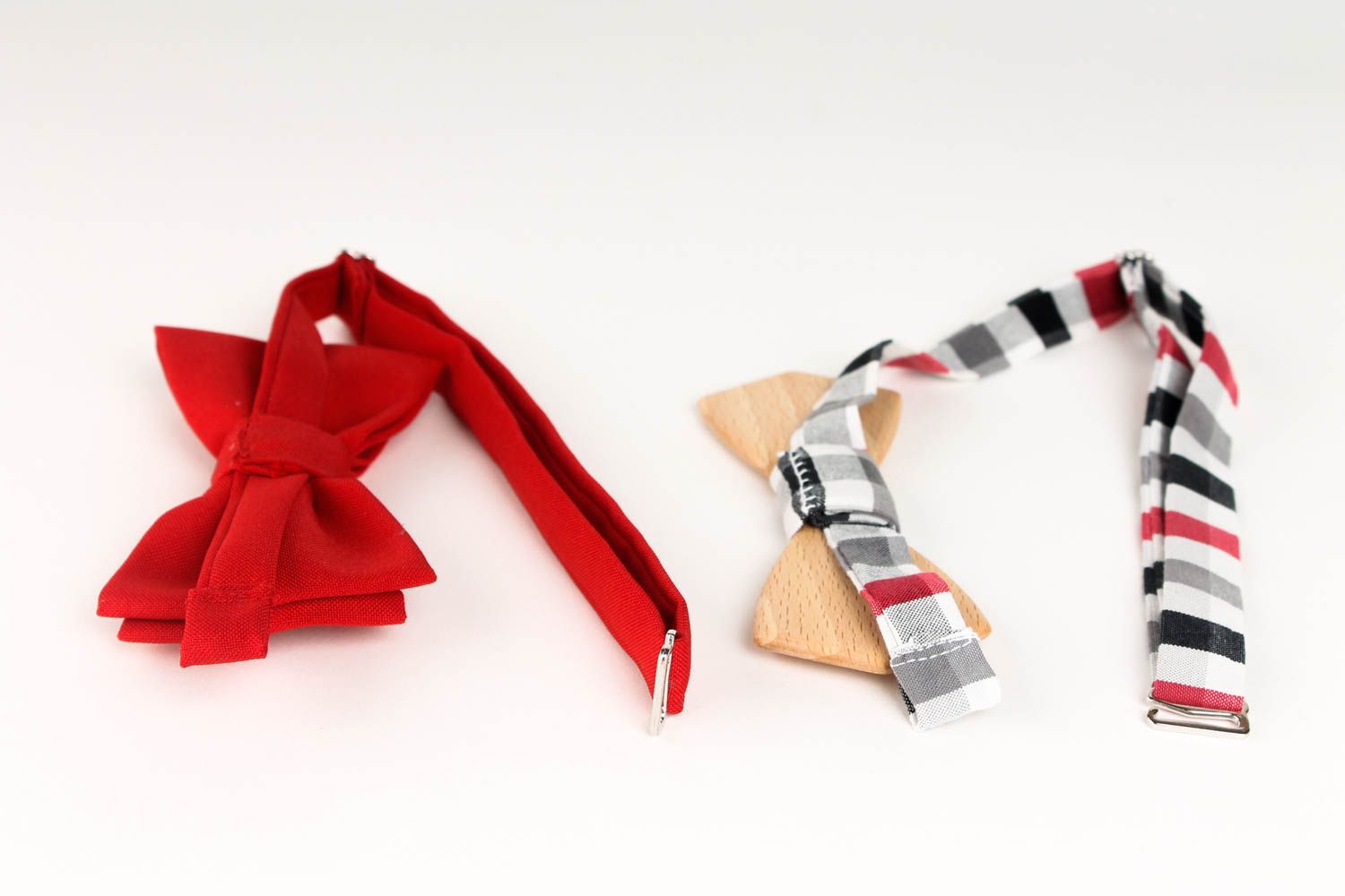 Handmade Designer Accessoires Fliegen Krawatten originelle Geschenke 2 Stück foto 3
