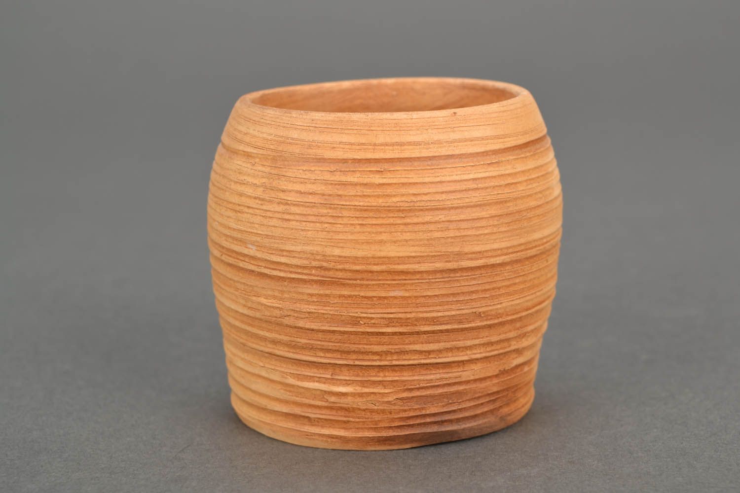Глиняная вазочка фото 4