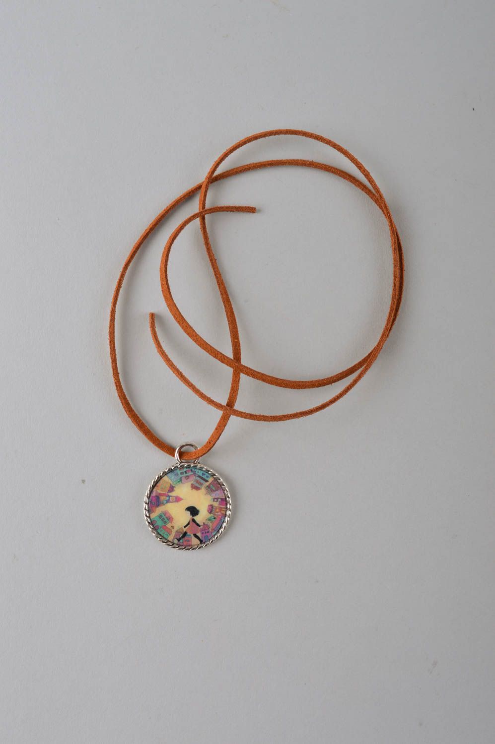 Handmade fashion pendant metal jewelry metal pendant present for women photo 2