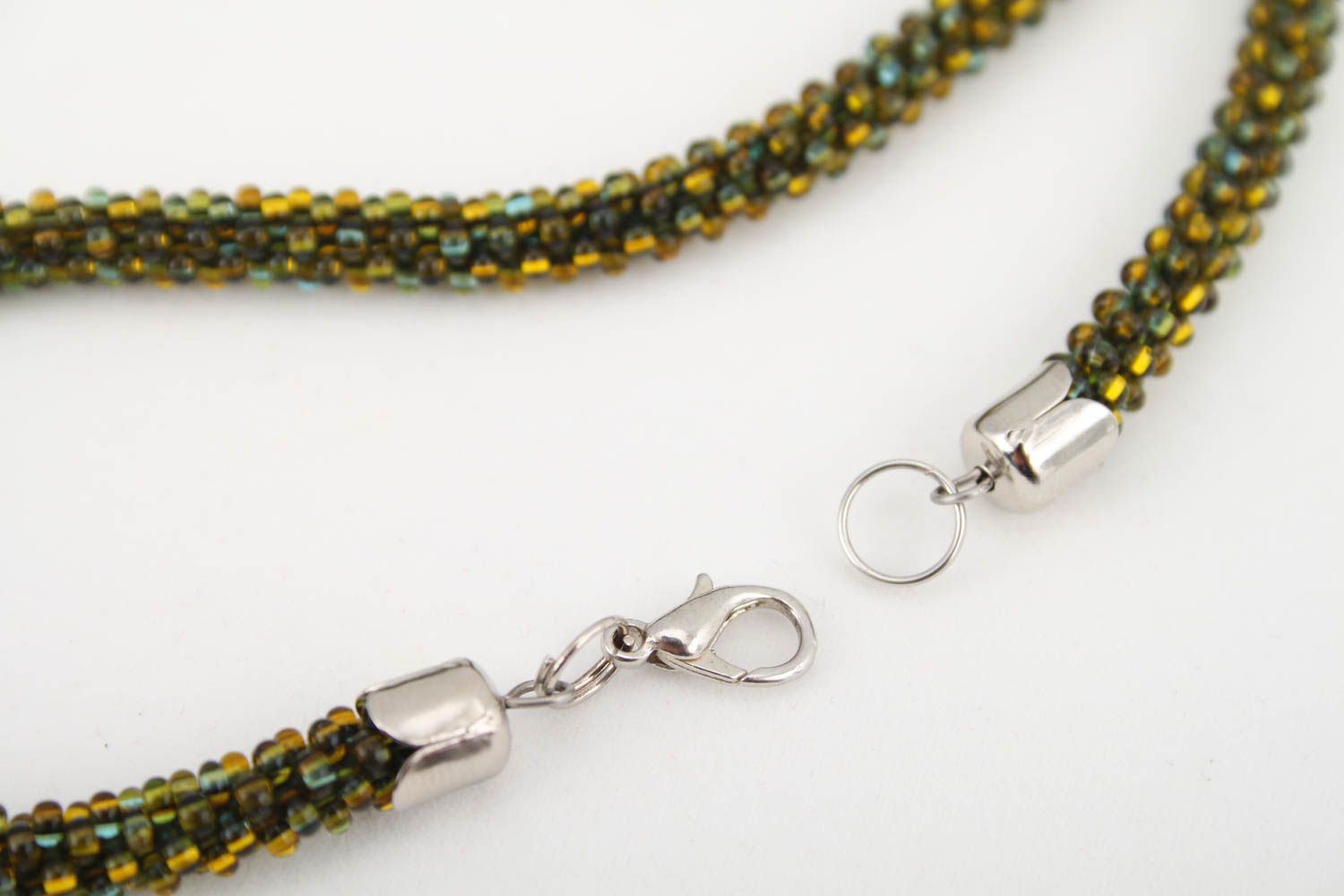 Handmade beaded necklace handmade necklace with natural stones fashion jewelry photo 5