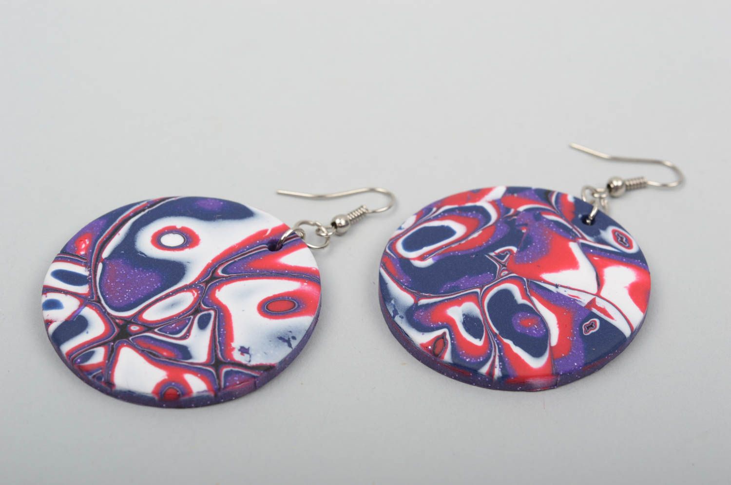 Handmade earrings designer jewelry polymer clay stylish earrings gifts for her photo 4