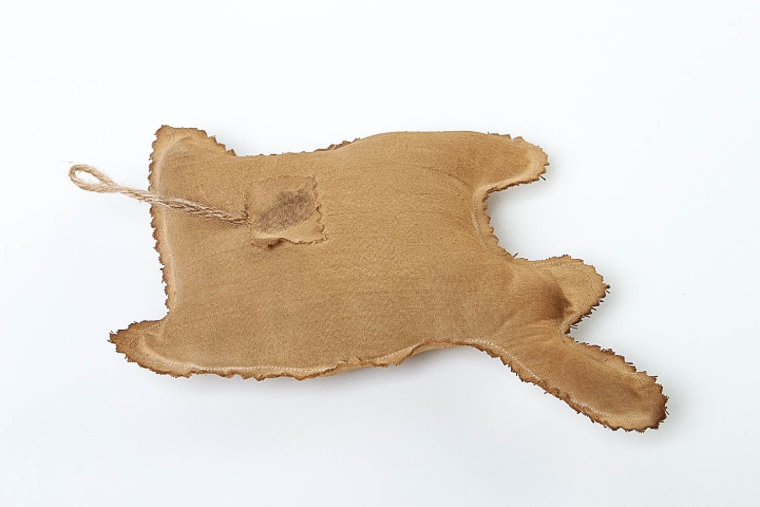 Peluche de animal hecho a mano de algodón juguete de tela objeto de decoración foto 4