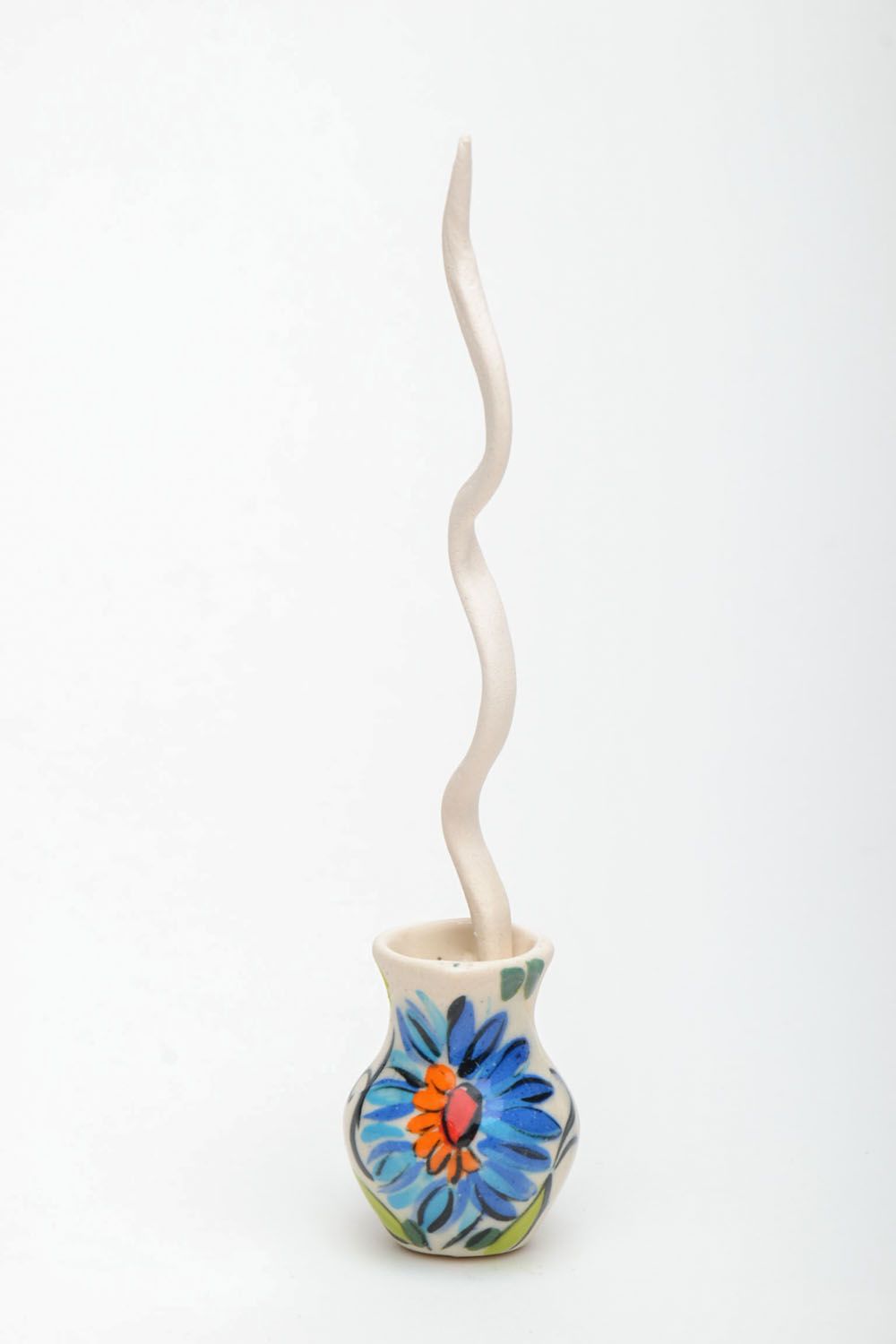 Ceramic flowerpot decoration photo 2