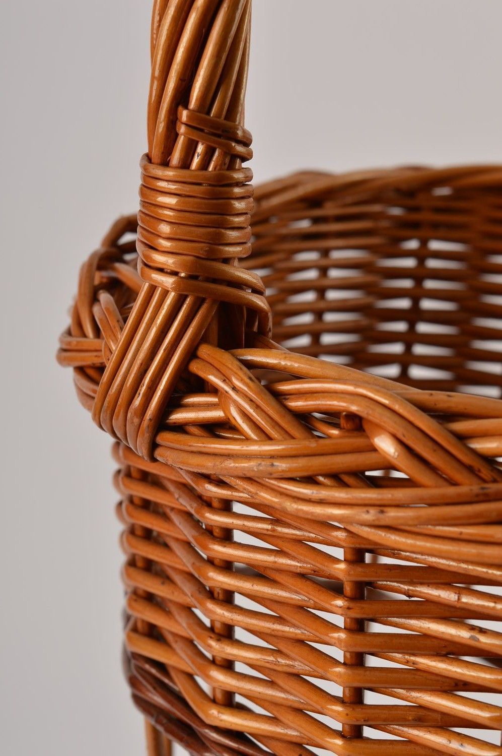 Handmade cute interior decor beautiful woven basket decorative woven basket photo 3