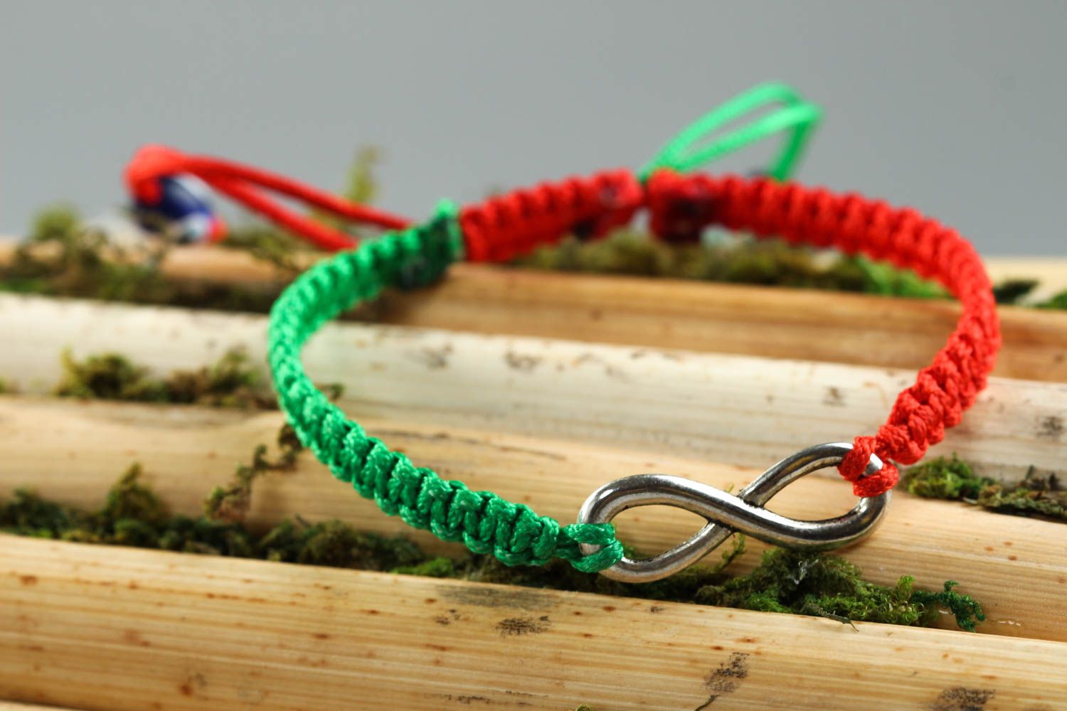 Handmade woven thread bracelet textile friendship bracelet designs gifts for her photo 1