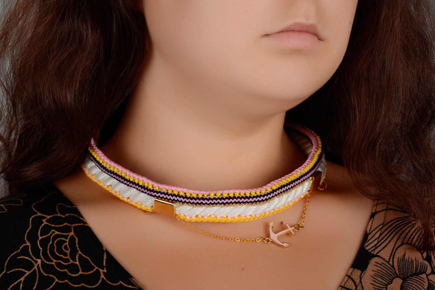 Stylish necklace Anchor photo 4
