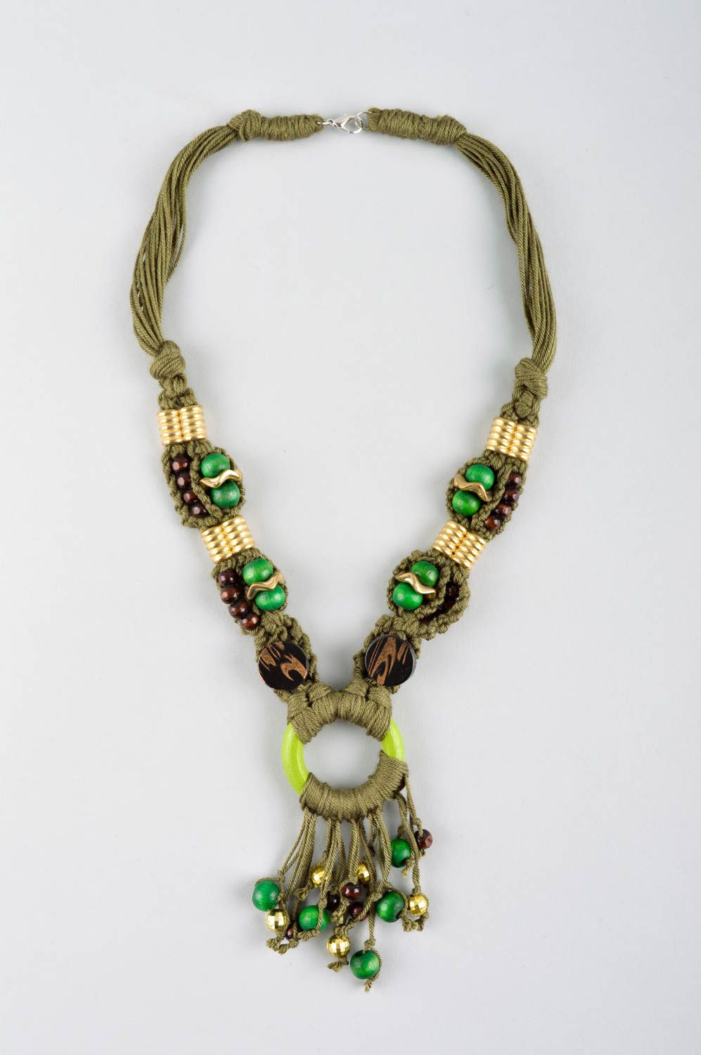 Yin Yang beaded necklace - PULL&BEAR