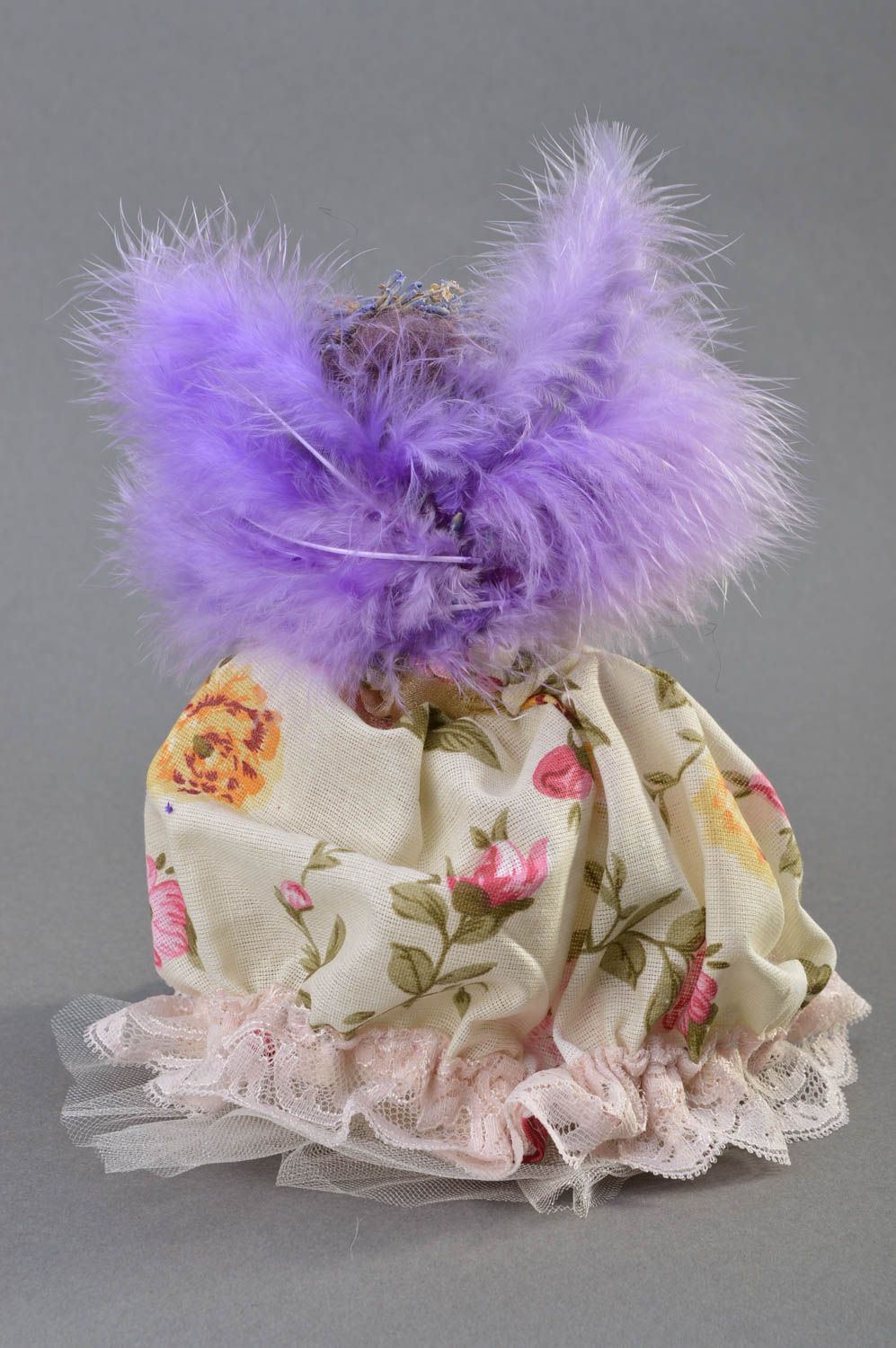 Handmade rag doll fabric toy designer doll present for children home ideas photo 4