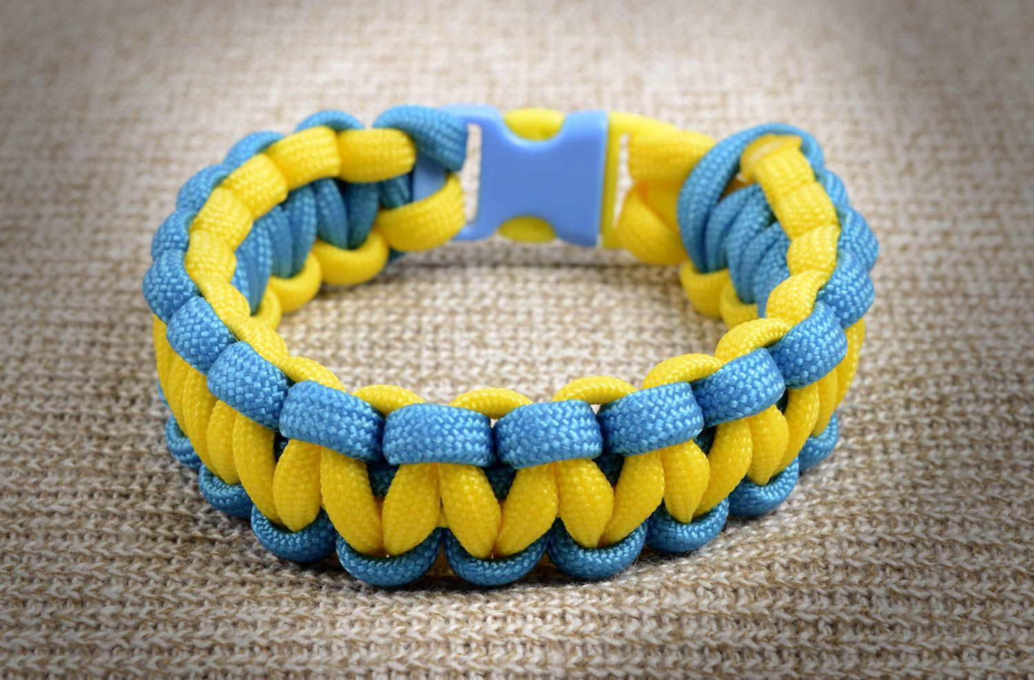 Geflochtenes Armband Schmuck handgemacht Armband unisex Textil grell praktisch foto 5