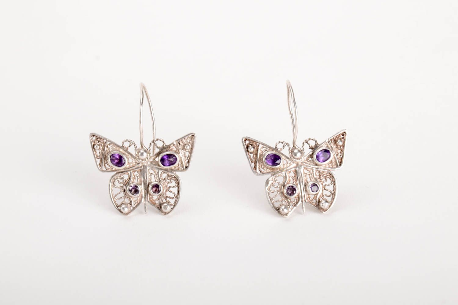 Handmade earrings unusual earrings silver earrings for women gift ideas photo 2