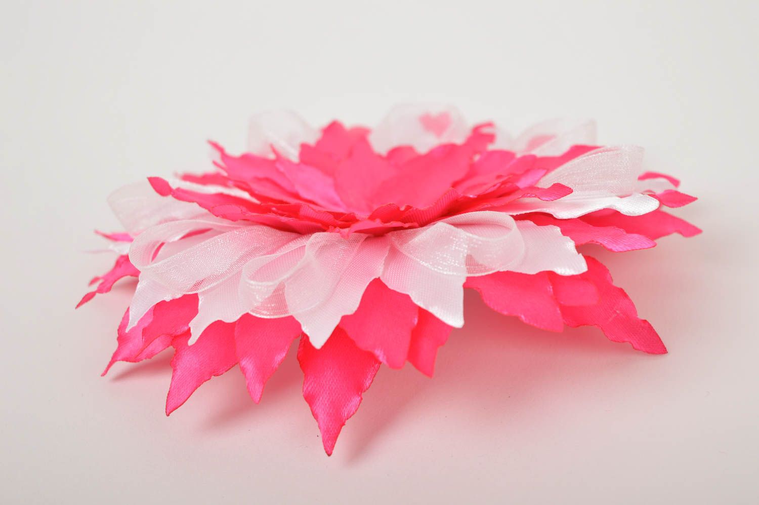 Handmade Kinder Haarspange Mädchen Haarschmuck Mode Accessoire rosa schön grell foto 4