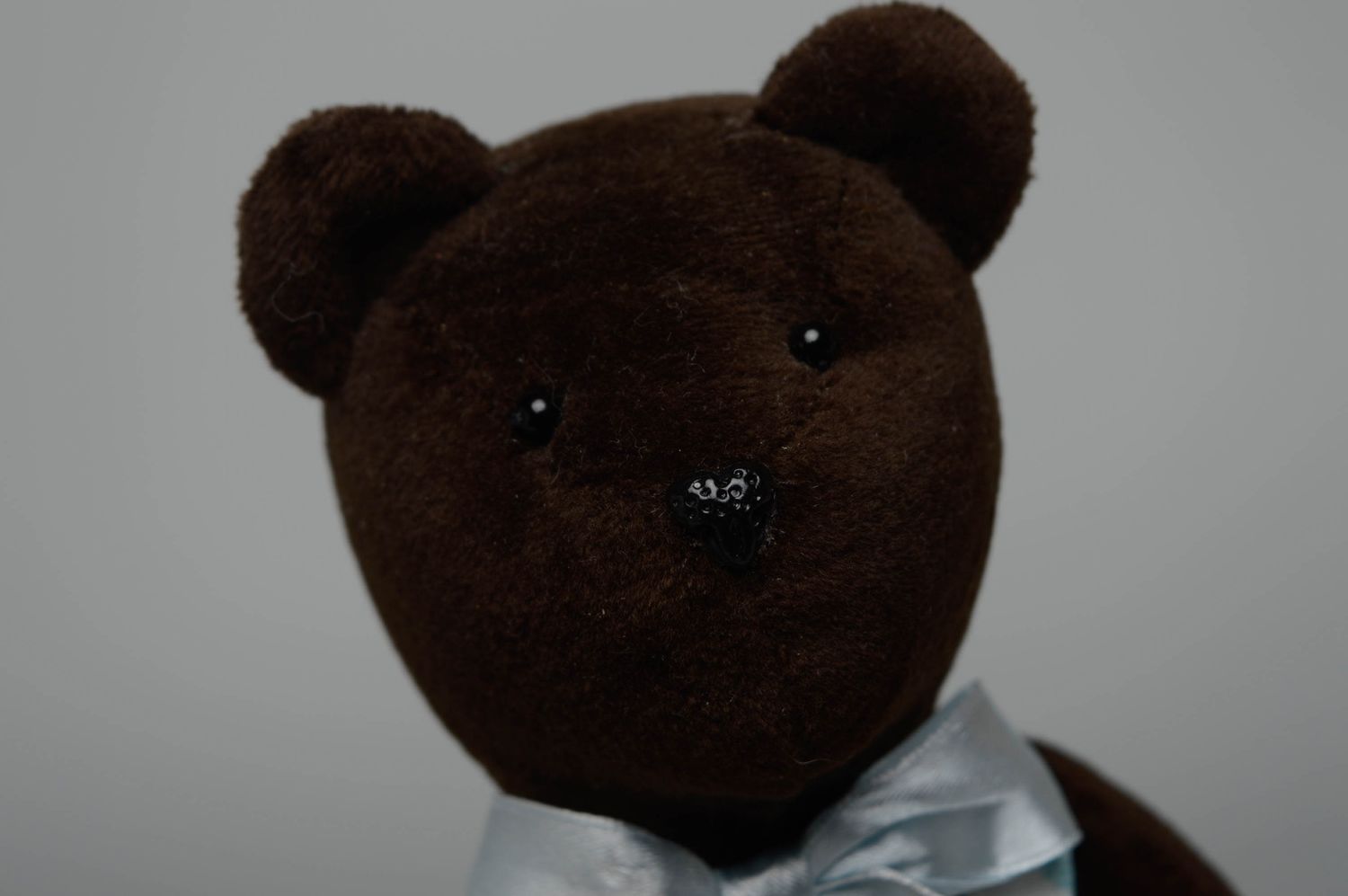 Handmade soft toy Chocolate Bear photo 4