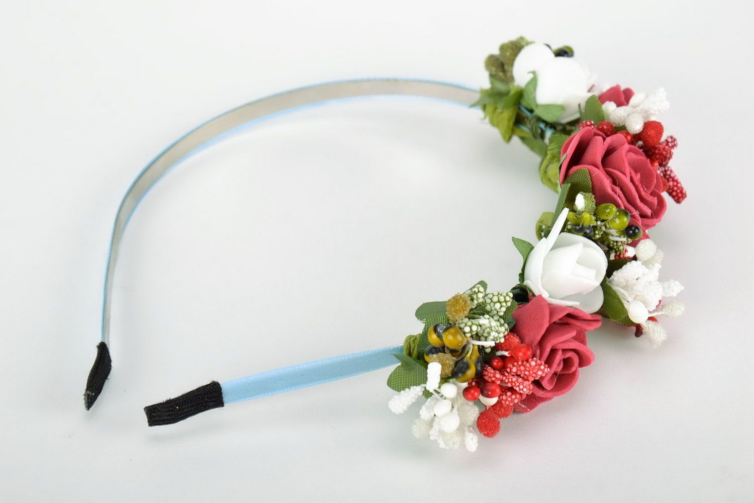 Headband, flower hair wreath photo 2