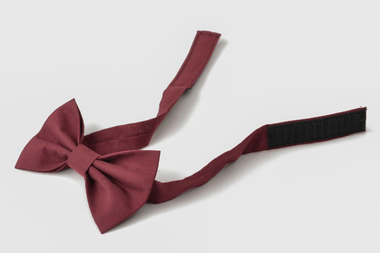 Текстильный галстук-бабочка фото 3