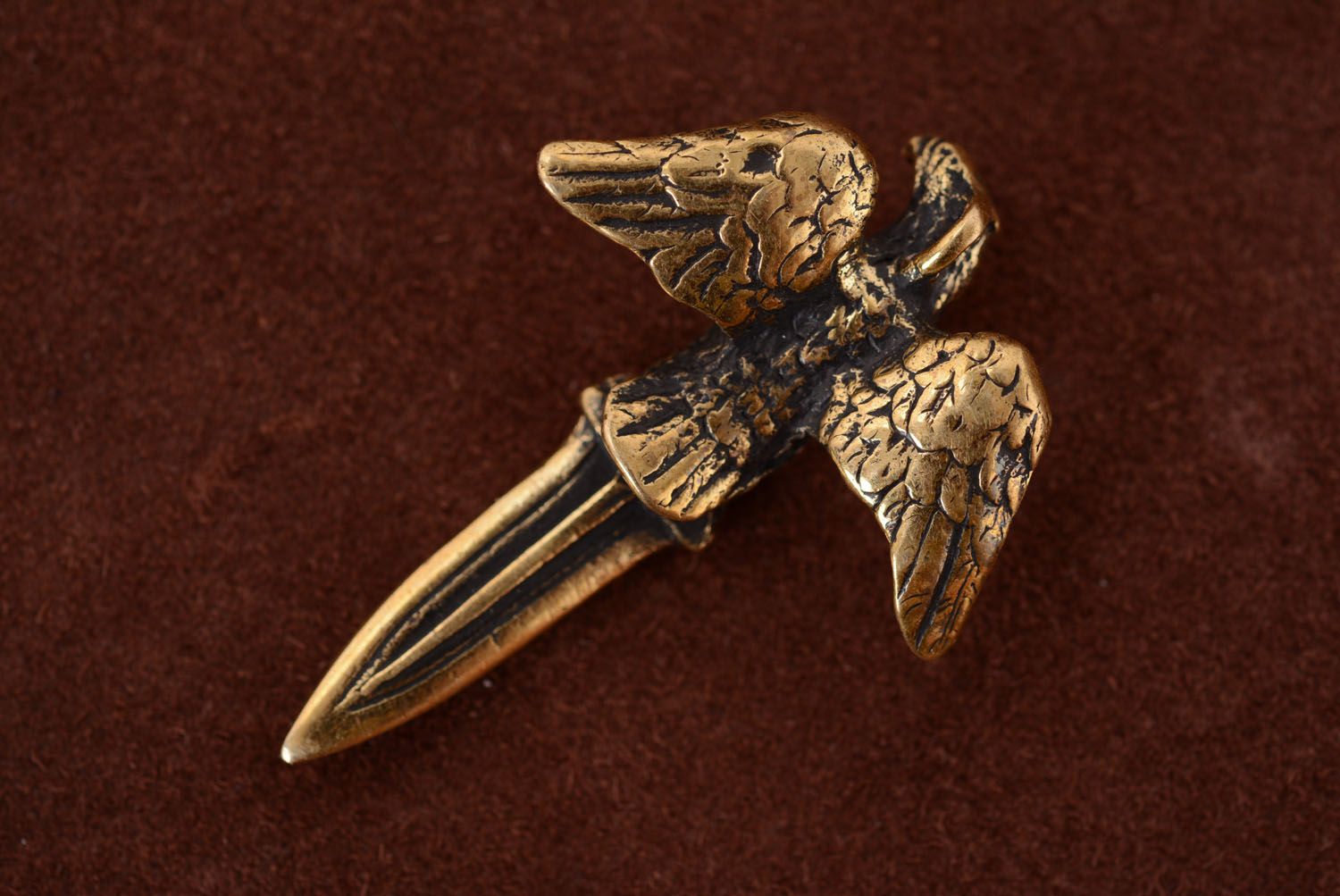 Bronze pendant Roman Sword photo 1