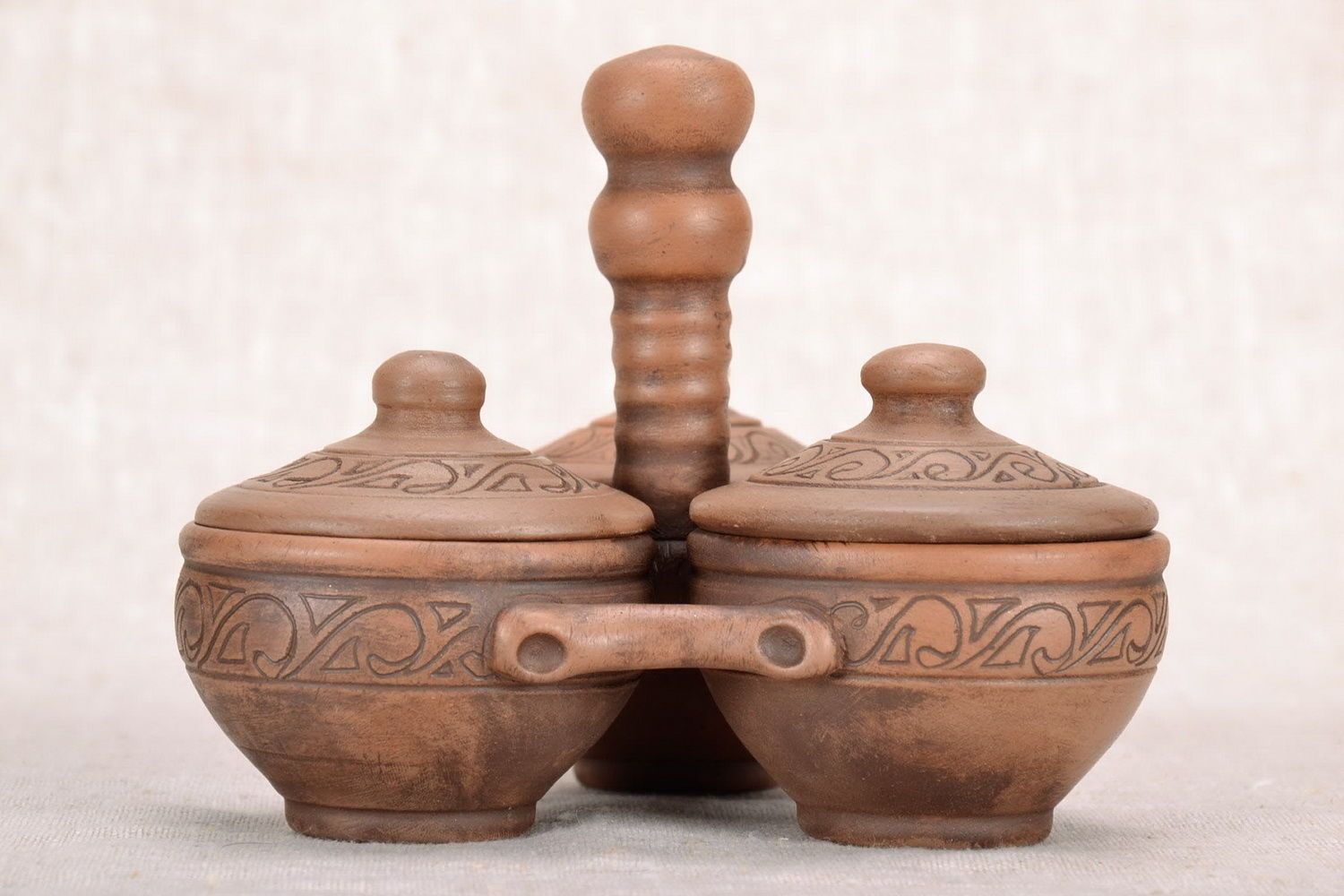 Keramik Gewürzbehälter 3er Set  foto 4