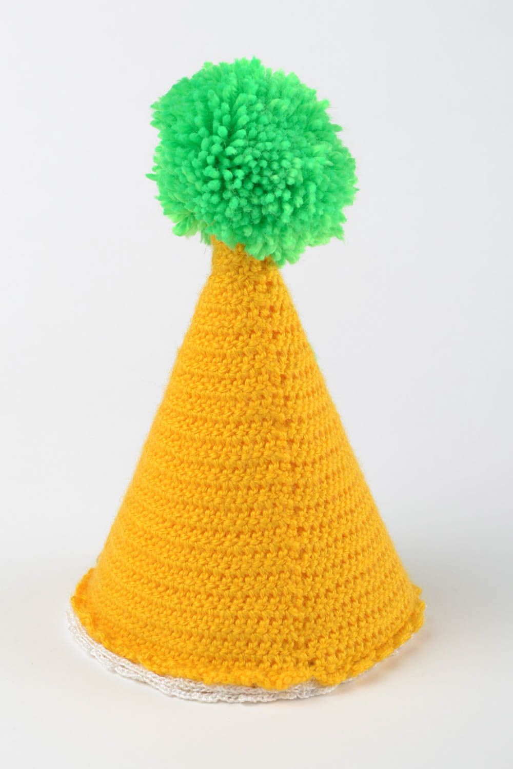 Handmade crochet baby hat warm hat for children baby headwear gift for baby photo 4
