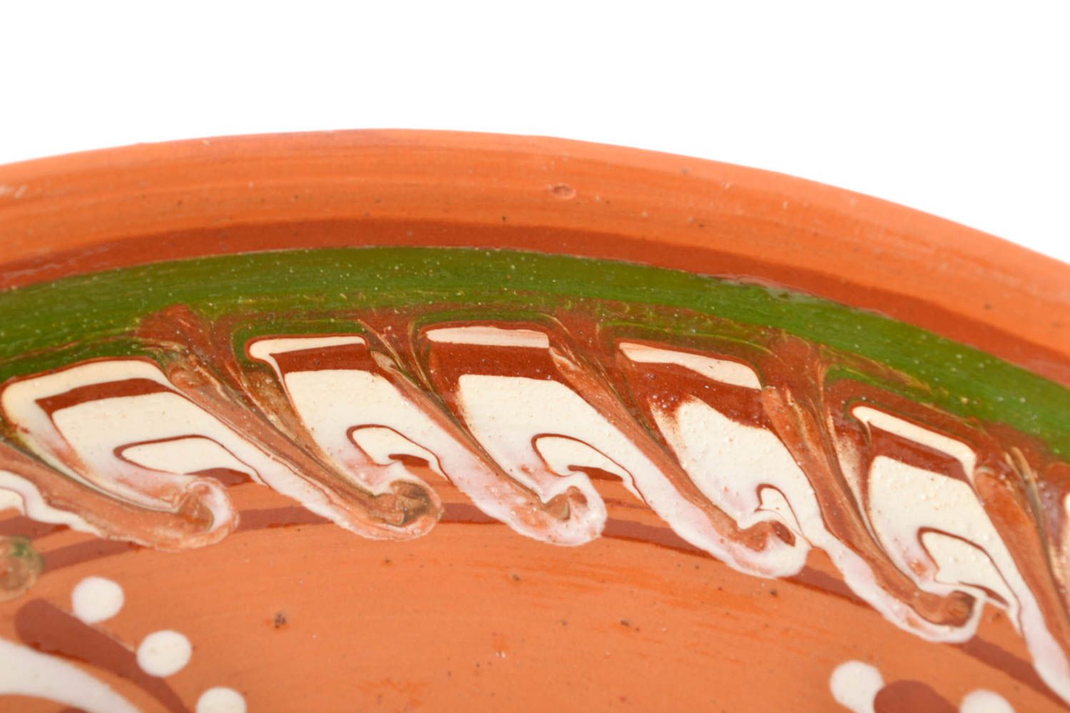 Escudilla cerámica artesanal con ornamento foto 3