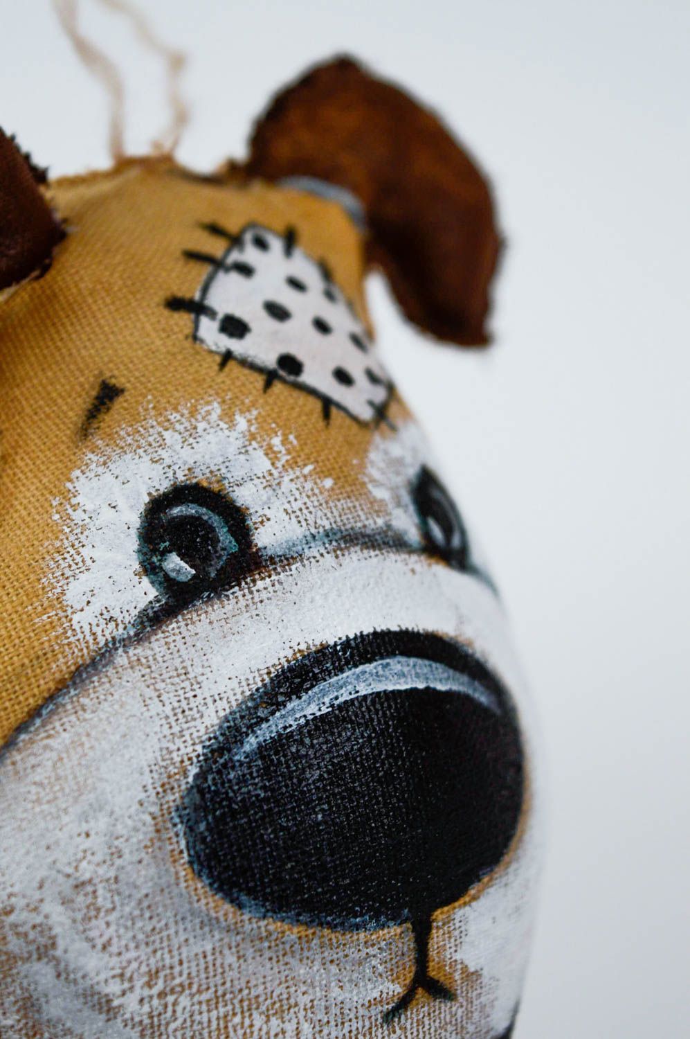 Aroma Kuscheltier Hund mit Schlaufe aromatisiert für Haus Interieur handmade foto 4