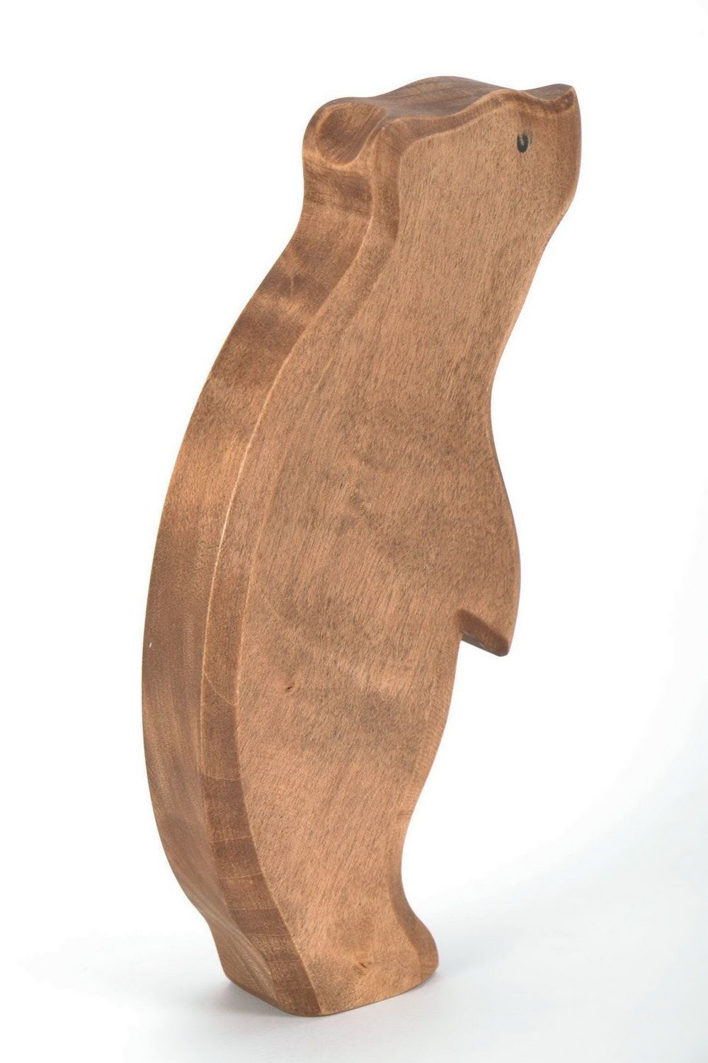 Figura de madera de arce Oso Grizly foto 4