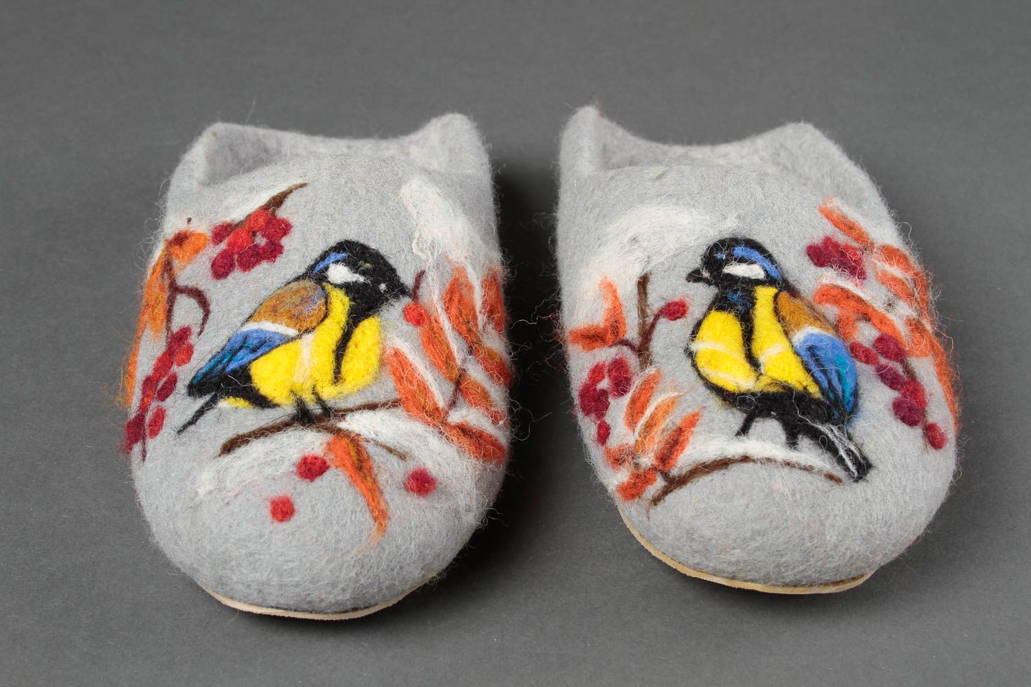 Zapatillas de casa hechas a mano regalo original calzado femenino con paros foto 2