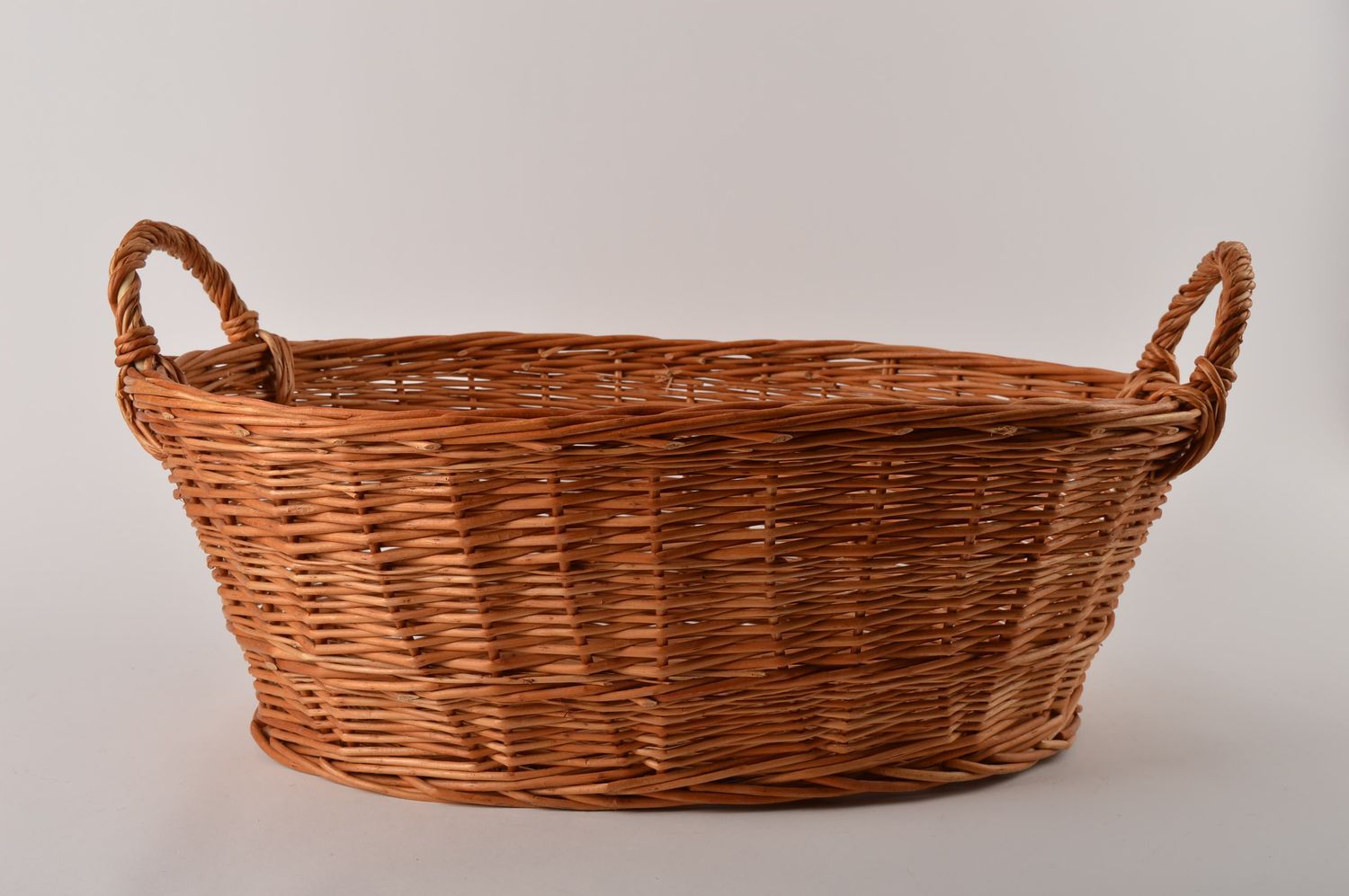 Handmade beautiful woven basket stylish basket for laundry interior decor photo 3
