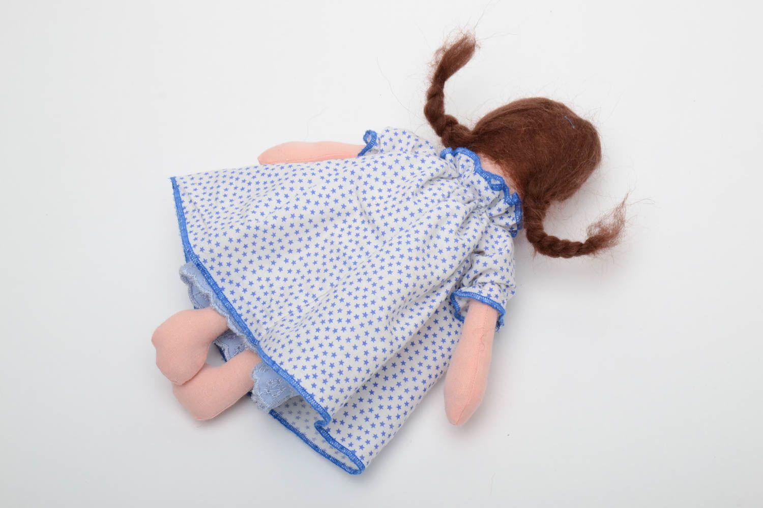 Дизайнерская кукла текстильная мягкая фото 4