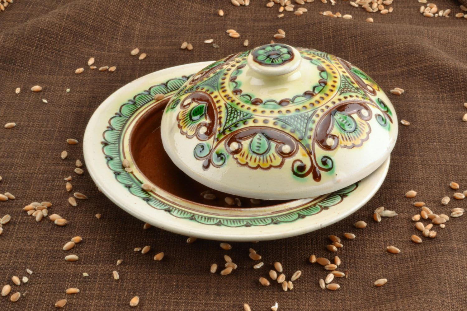 Ceramic bowl for cream photo 1