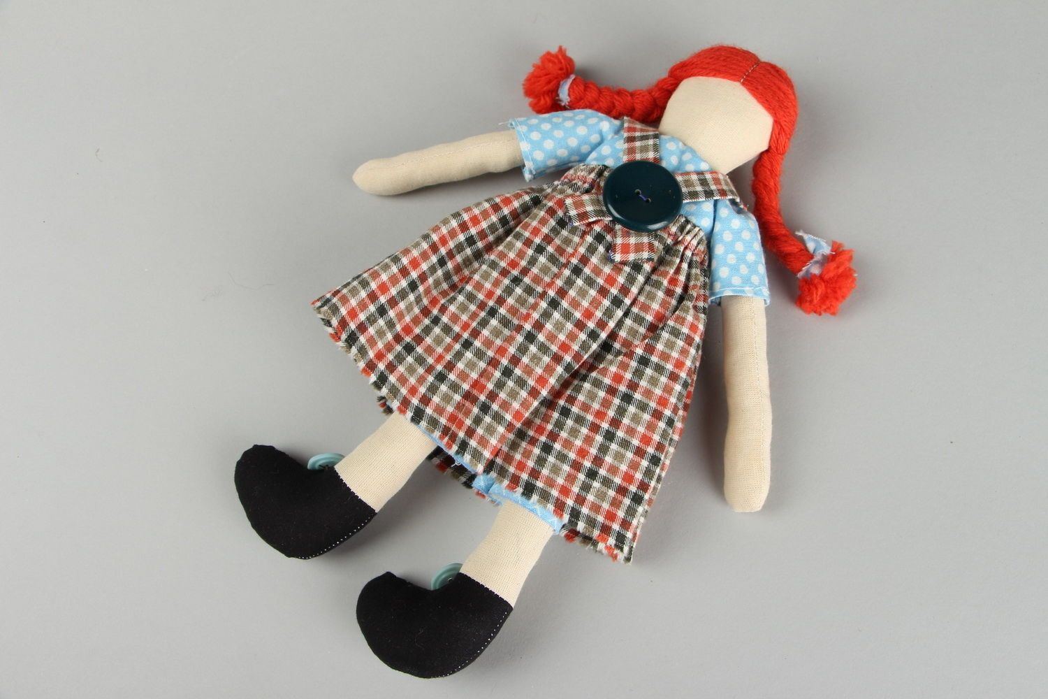 Textile doll Ann photo 4
