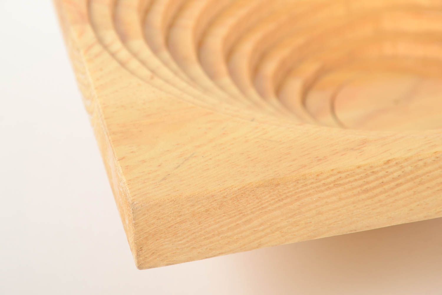 Деревянная посуда ручной работы деревянная миска деревянная хлебница красивая фото 5