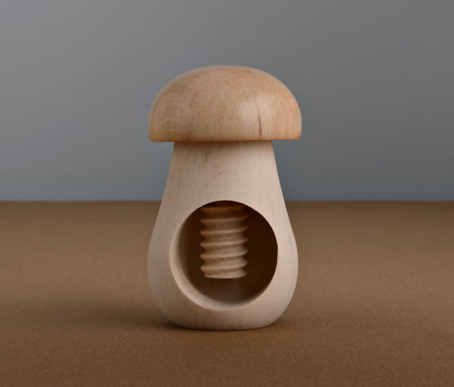 Wooden nutcracker Mushroom photo 2