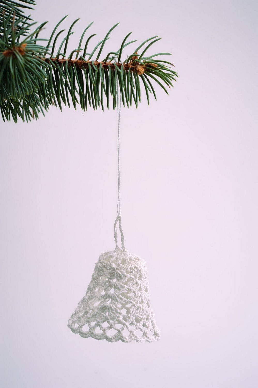 Schmuck für Weihnachtsbaum Glocke foto 2