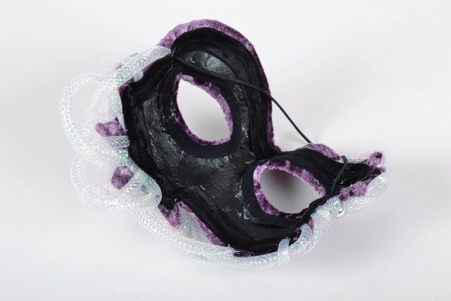 Violette Karneval Maske foto 3