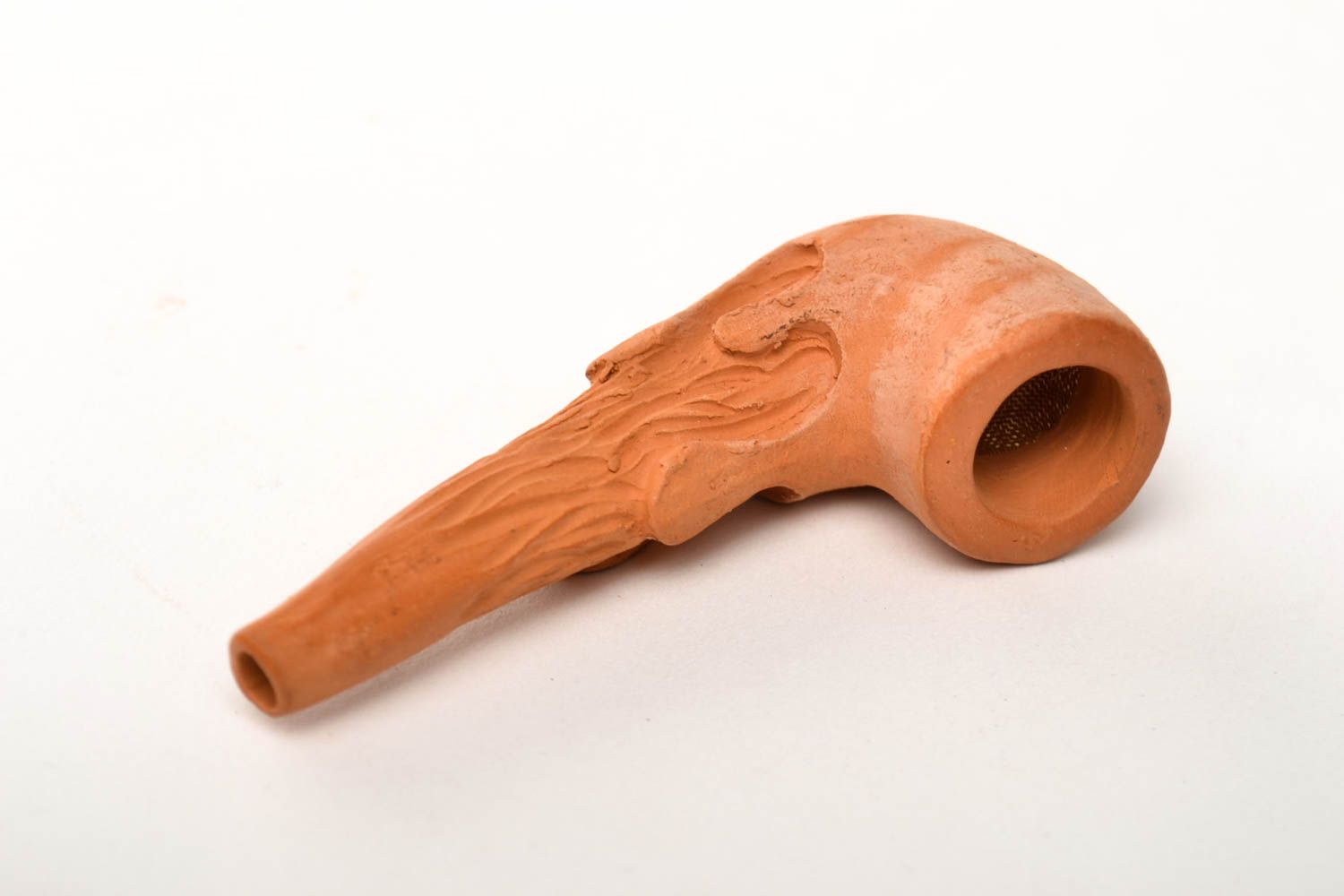 Pfeife zum Rauchen handgefertigt Keramik Handarbeit Geschenk für Männer foto 5