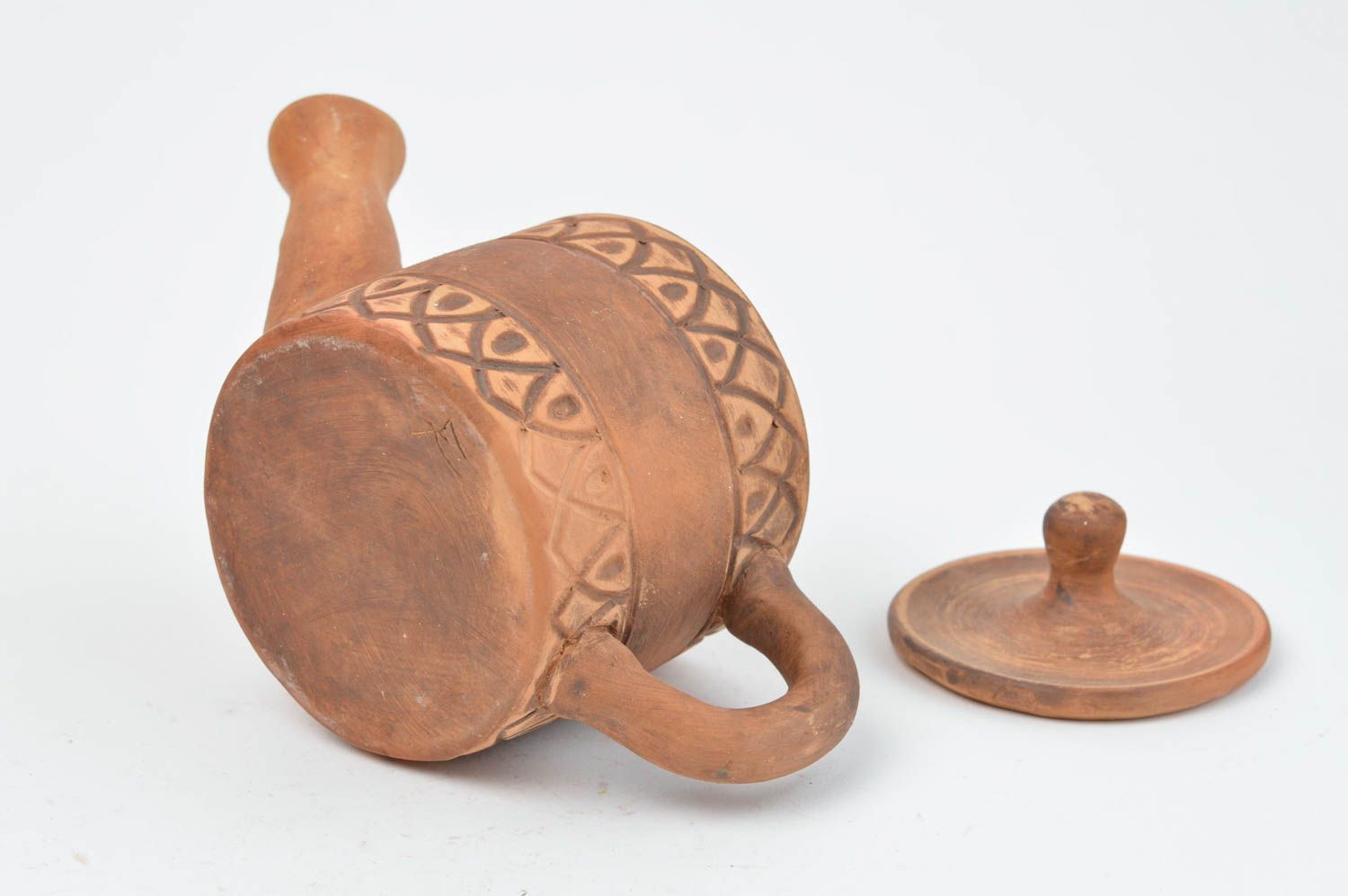 Beautiful handmade ceramic teapot clay teapot eco friendly kitchenware designs photo 4