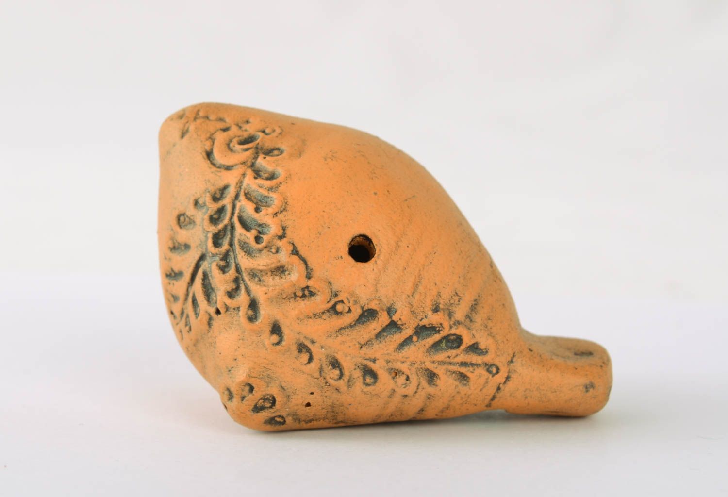 Handmade ceramic toy whistle photo 3