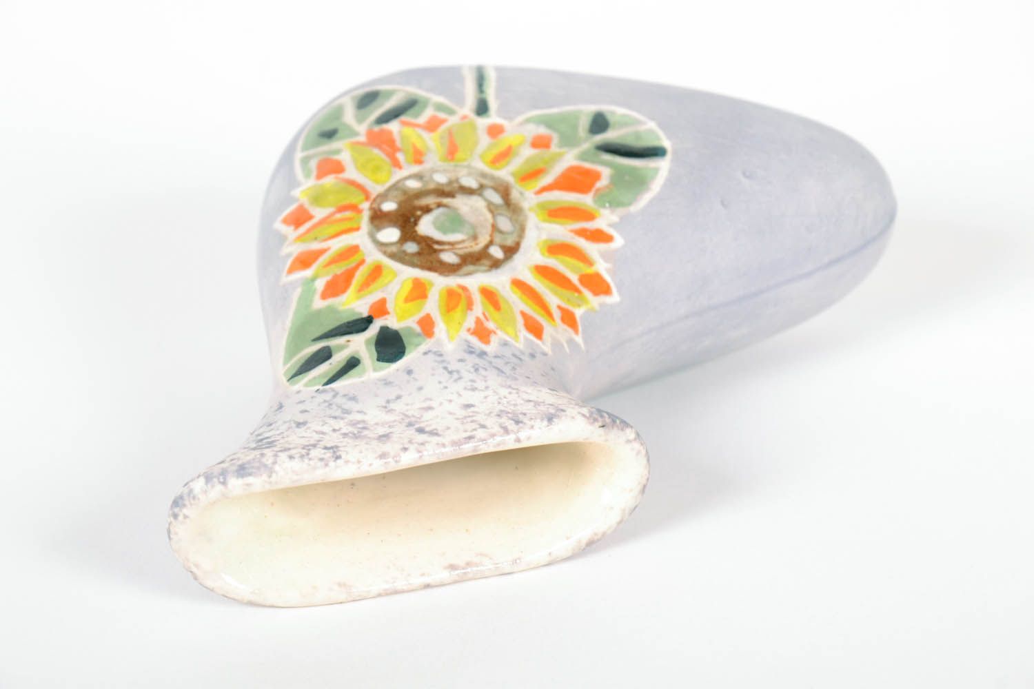 Keramische Vase origineller Form foto 3