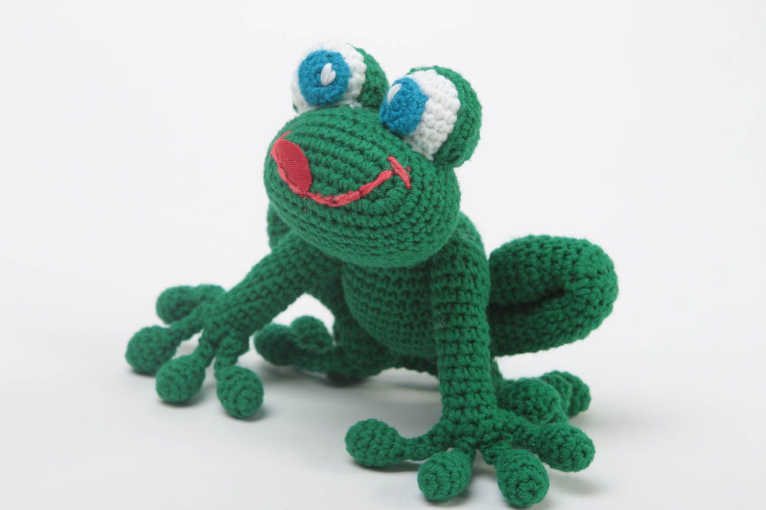 Juguete de peluche hecho a mano muñeco para niños juguete tejido al crochet foto 2