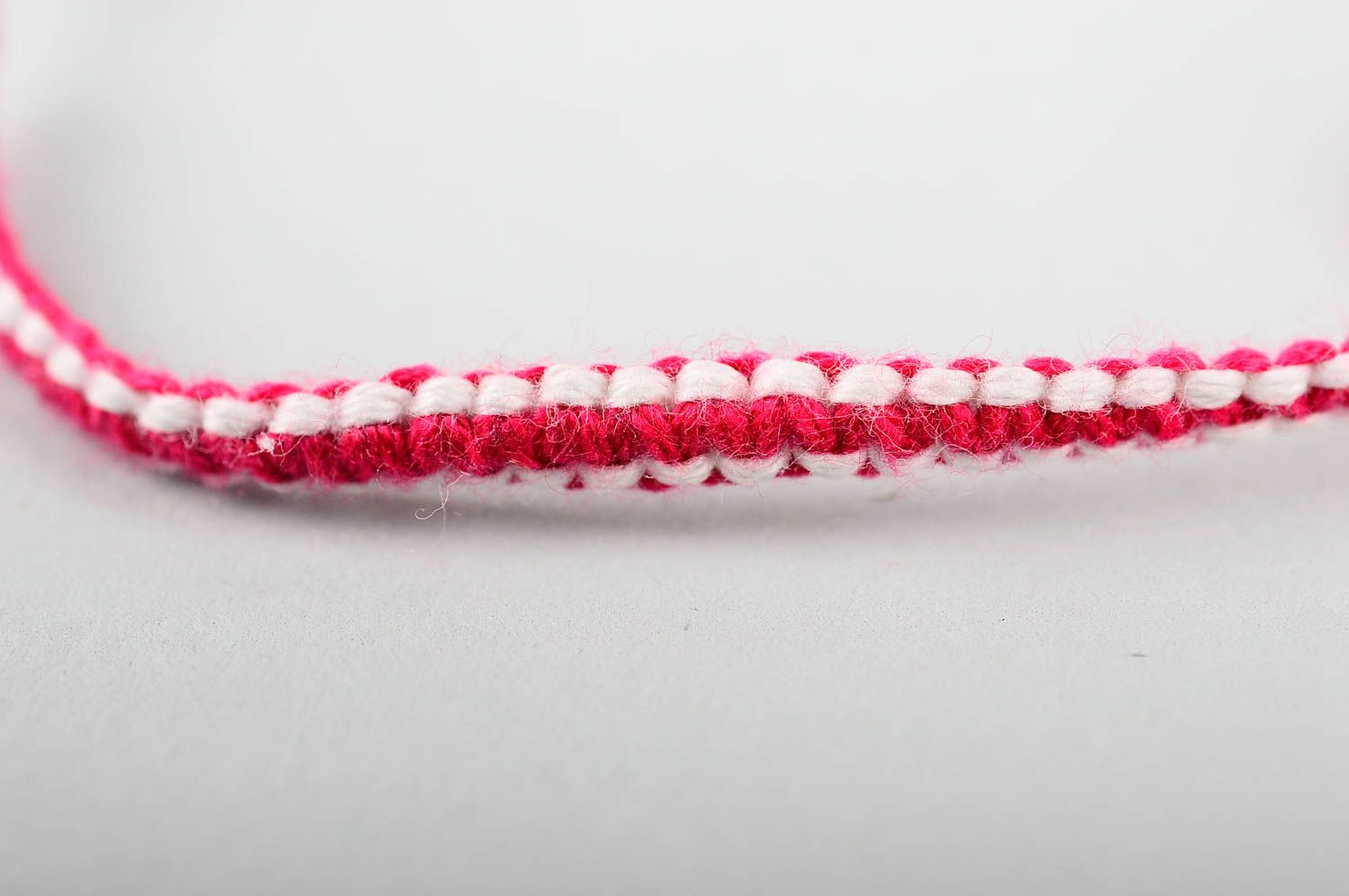 Handmade summer bright bracelet unusual thin bracelet accessory for girls photo 5