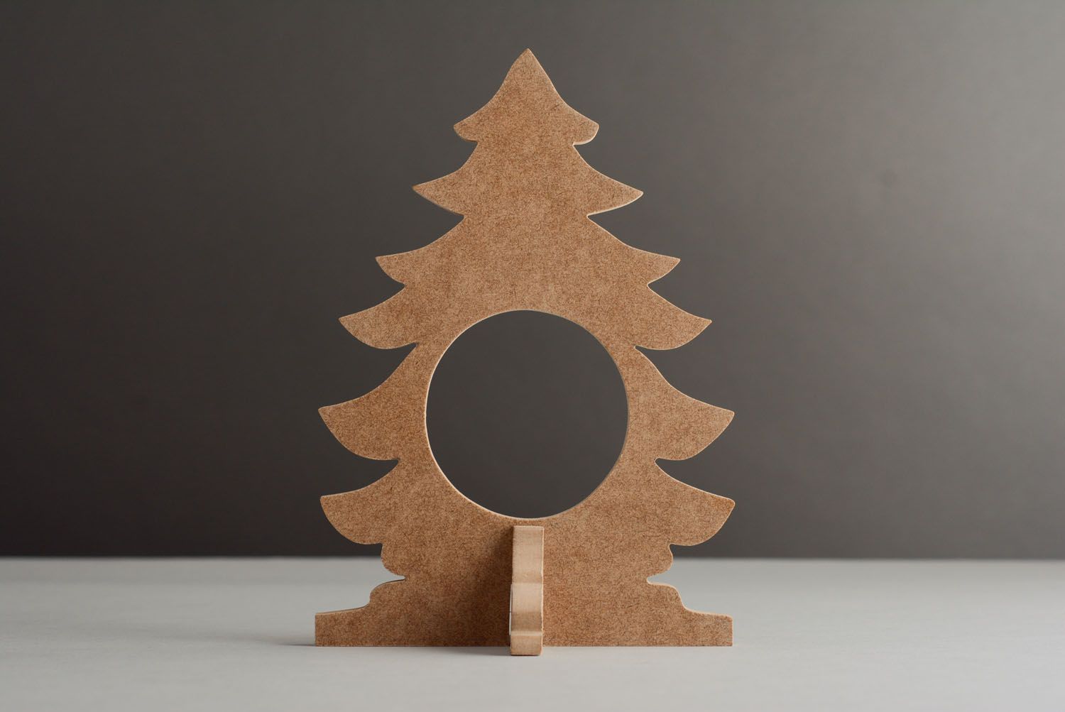 Wooden blank holder Christmas Tree photo 5