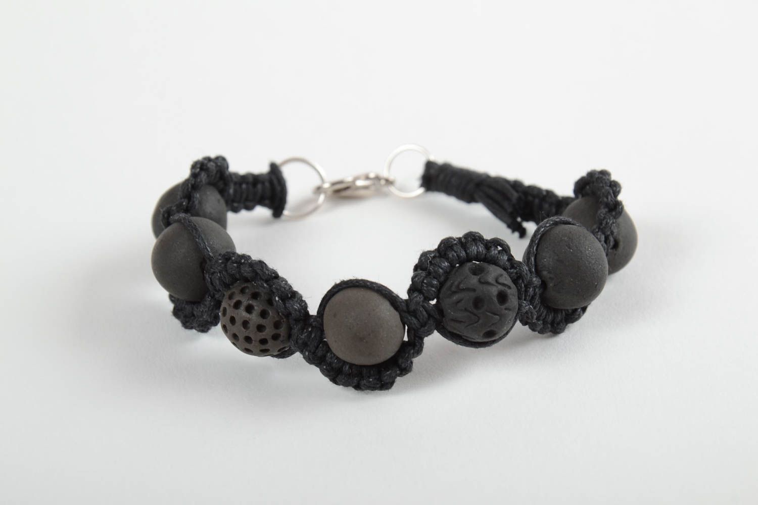 Handmade bracelet designer bracelet unusual gift for women beaded jewelry  photo 1
