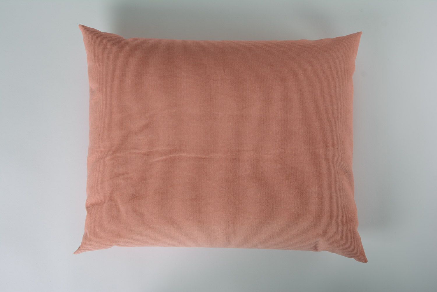 Handmade decorative tray cushion in gentle pink color with picture home decor photo 5