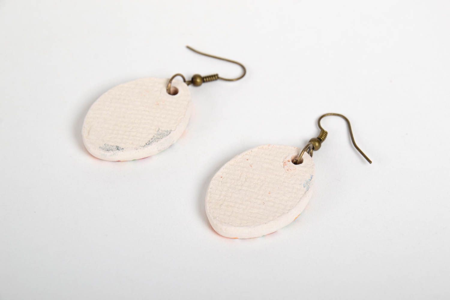 Schmuck aus Keramik Handmade Ohrringe Juwelier Modeschmuck Geschenk für Frauen foto 3
